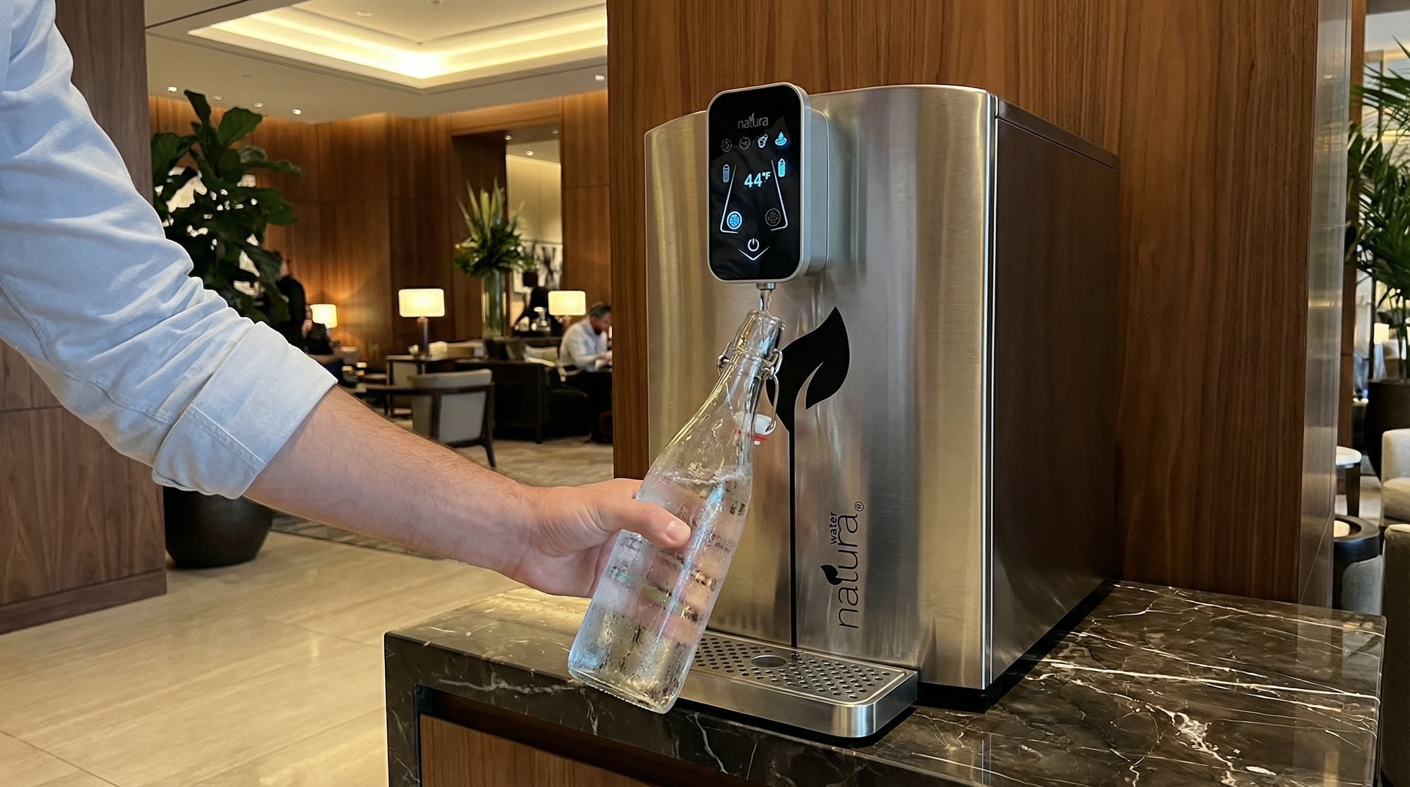 Bella Cascata compact countertop water system