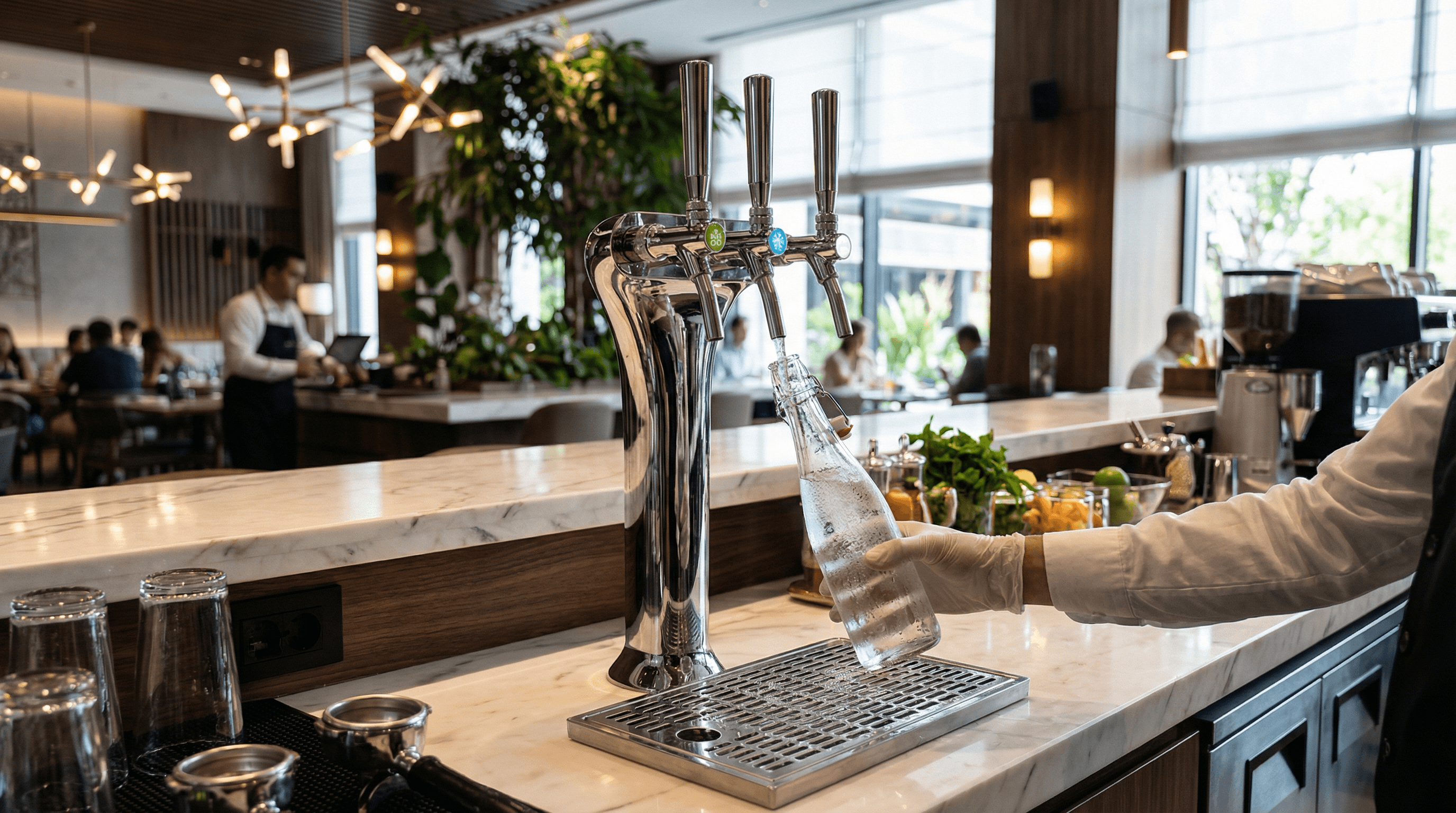 Natura D5i 3TT under counter water system