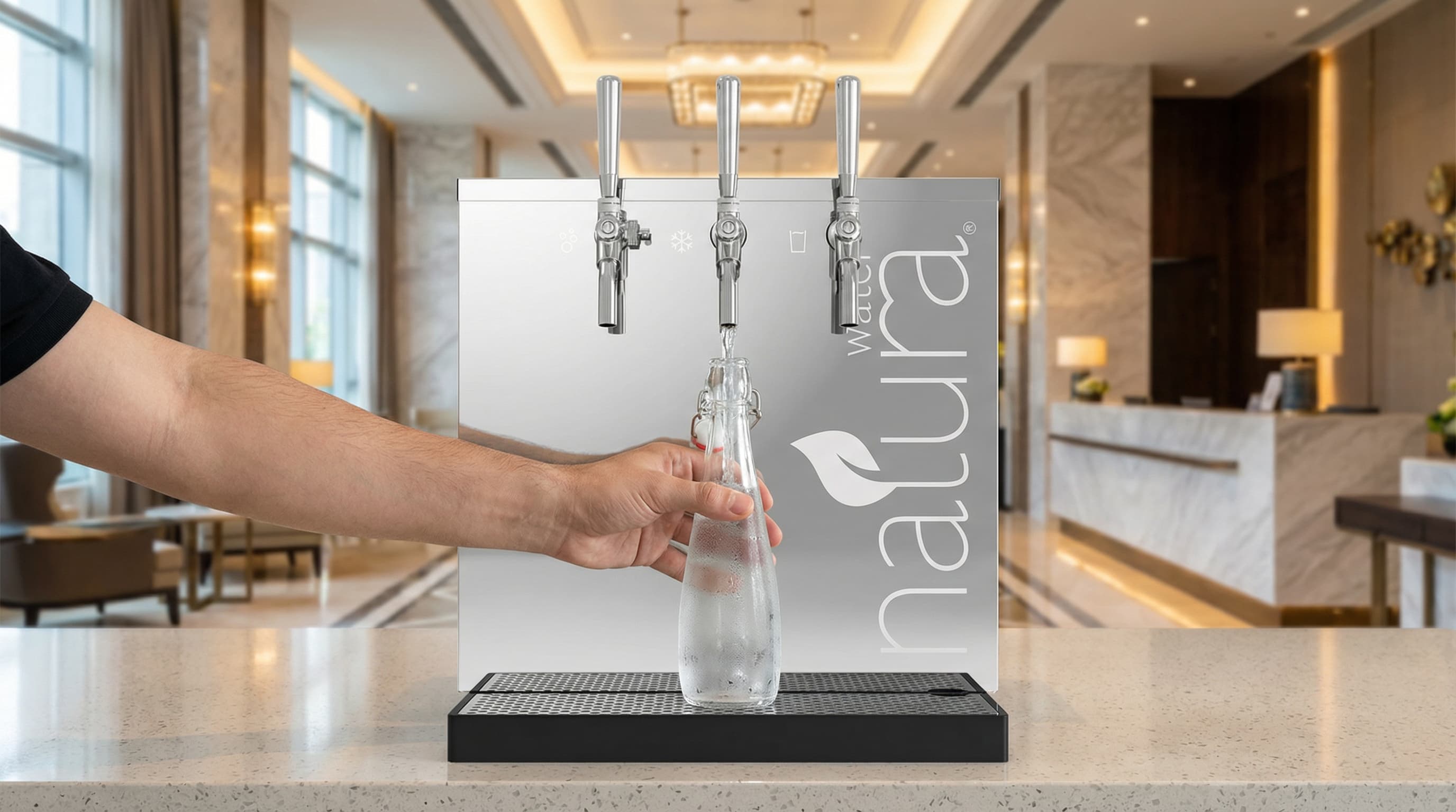 Natura D5i premium countertop water system